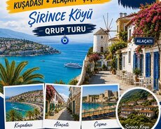 İzmir • Kuşadası • Çesmə • Alaçatı • Şirincə