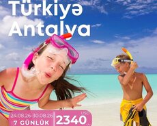 Antalya ailəvi turlar