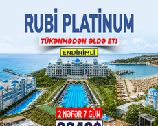 Rubi Platinum otelləri - 2 nəfərlik Alanya