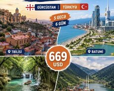 Tbilisi • Mtsxeta • Batumi • Martvili • Trabzon