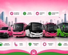 Bütün növ avtobusların sifarişi qəbul olunur