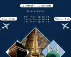 Hisar Tour ilə 2026 Ümrə Ziyarəti