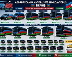 Hər saya uyğun bütün avtobusların sifarişi