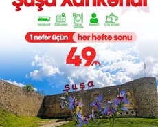 1 günlük Şuşa Xankəndi Ağdam Xocalı Əsgəran turu