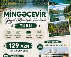 Mingəçevir Göygöl Maralgöl Hacıkənd turu