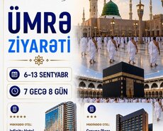 Ümrə Ziyarəti Sentyabr ayında