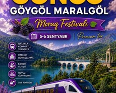 Gəncə Göygöl Maralgöl Moruq Festivalı Qatar Turu
