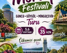 Moruq festivalı Gəncə Maralgöl turu