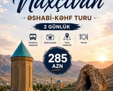 Əshabi-kəhf Naxçıvan turu (2 günlük)
