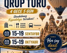 Payıza özəl Kapadokya qrup turu