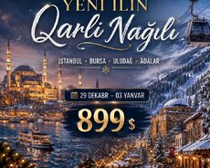 Yeni il İstanbul • Bursa • Uludağ • Adalar turu