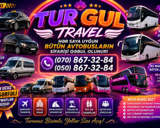 İstədiyiniz bütün avtobuslar bizdə