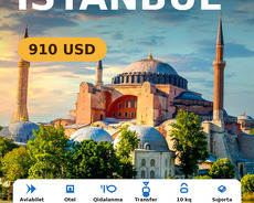 İstanbul 4 gündə — 910 Usd