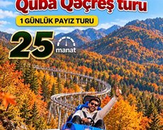 Quba Qəçrəş Macəra Roller Coaster Turu