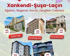 Xankəndi • ŞUŞA • LAÇIN • AĞDAM • ƏSGƏRAN • XOCALI • ZƏNGİLA