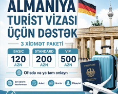 Şengen vizası üçün dəstək – 3 xidmət paketi