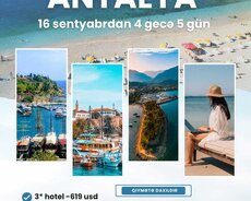 Antalyaya son günlər
