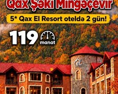 Qəbələ Qax Şəki Mingəçevir Turu