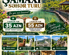 Şamaxı Şəhər Turu
