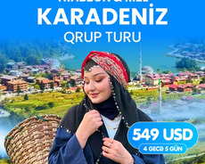 Qaradəniz - Trabzon və Rize Qrup turu
