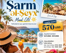 Misir turu hediyyeli, Şarm El Seyx