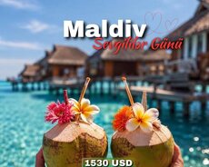 Sevgililər gününüzdə Maldiv Təklif et