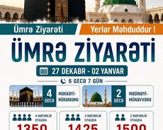 2026 – 2027 — Ümrə Ziyarəti