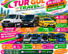 Sprinter, Vito, Avtobus, Taksi sifarişi