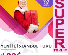 Yeni il Istanbul turu 109 $