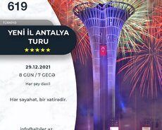 Yeni il Antalya turu