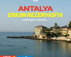 Antalya 2022 Erken Rezervasiya