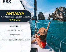 Antalya yay 5 ulduz erken rezervasiyalar