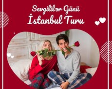 Sevgililər gününü Istanbulda qeyd edin