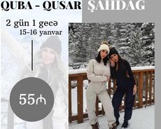 Quba-Qusar-Şahdağ gəzintisi