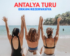 Erkən rezervasiya - Antalya