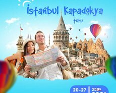 İstanbul & Kapadokya turu (20-27.03.2022)