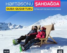 Quba Qusar Şahdağ turu