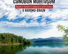 Cənubun möhtəşəm 5 rayon turu