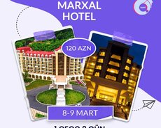 Marxal hotelde Şəki Qəbələ turu