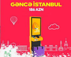 İstanbul Gəncə istiqamətində aviabiletlər