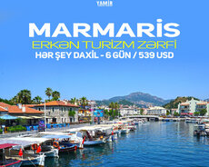 Marmaris 6 günlük Erkən Rezervasiya ilə Turi