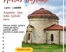Novruz Bayramına özəl Zaqatala-Qax-Şəki-Qəbələ turu