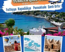 Kuş adası - Kapadokya - Pamukkale -Şanlı Urfa turu