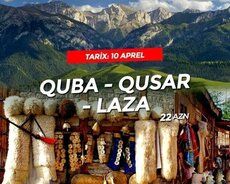 "quba-Qusar•laza" hər həftəsonu