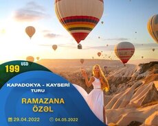 Kapadokya Kayseri turu Ramazanda