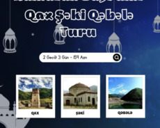 Ramazan bayramına 3gunluk Qax Şəki Qəbələ turu