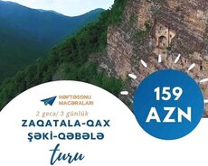 Zaqatala-Qax-Şəki-Qəbələ turu