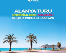 5 Ulduz Premium Alanya Turu Endirimlərinə tələsin