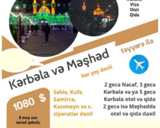 Məşhəd Kərbəla ziyarəti