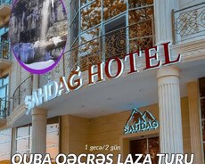 Quba Qusar Laza turu Şahdag hotel de